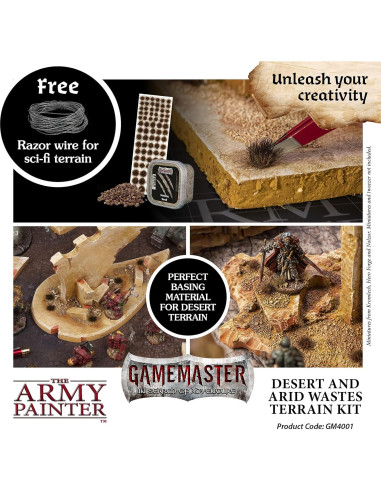 Conjunto de Pintura de Terreno Desértico The Army Painter 9 Piezas