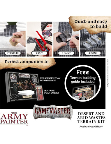 Conjunto de Pintura de Terreno Desértico The Army Painter 9 Piezas