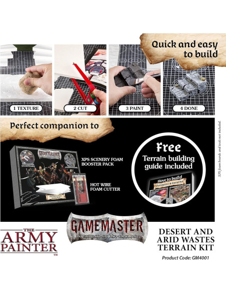 Conjunto de Pintura de Terreno Desértico The Army Painter 9 Piezas