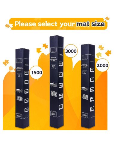 Alfombrilla para Rompecabezas Pohxev 121.9x78.7 cm hasta 2000 piezas