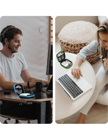 Funda Cuadrada MOLOVA 5 Pack para Auriculares y Accesorios