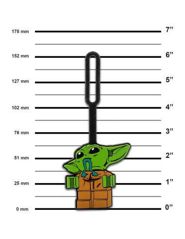 Etiqueta de Bolsa LEGO Star Wars Grogu 16.51 cm Multicolor