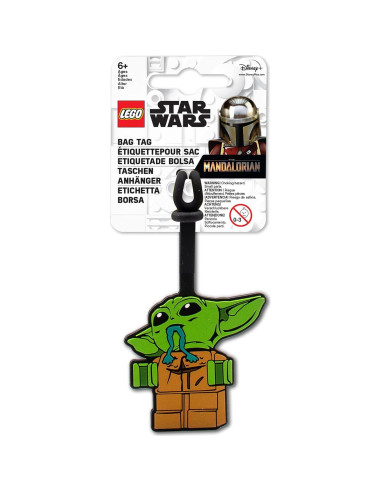 Etiqueta de Bolsa LEGO Star Wars Grogu 16.51 cm Multicolor