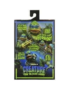 Figura de Acción NECA Tortugas Ninja Leonardo Criatura 18 cm 2