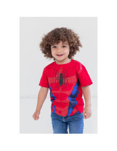 Camisetas de Pullover Marvel Spider-Man 4 Pack Niños 2
