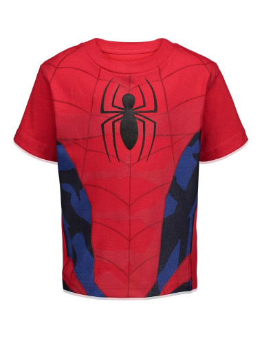 Camisetas de Pullover Marvel Spider-Man 4 Pack Niños
