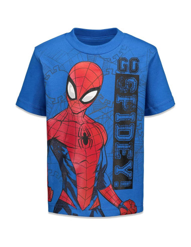 Camisetas de Pullover Marvel Spider-Man 4 Pack Niños
