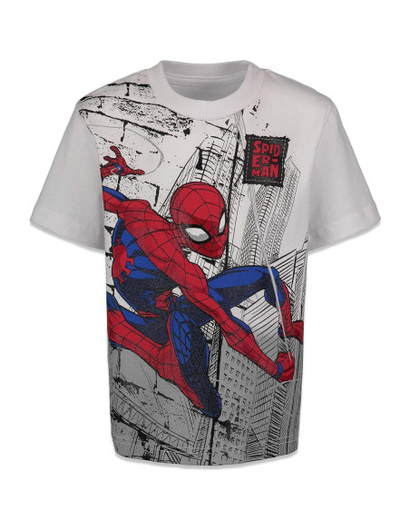 Camisetas de Pullover Marvel Spider-Man 4 Pack Niños