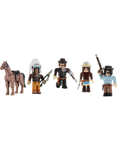 Figuras de Acción Roblox Viejo Oeste - Paquete 5 Piezas