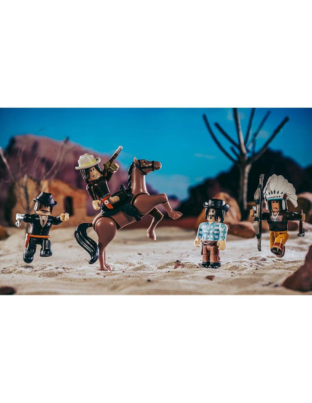 Figuras de Acción Roblox Viejo Oeste - Paquete 5 Piezas