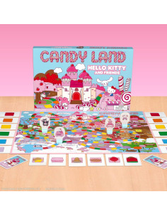 Juego de Mesa Candy Land: Hola Kitty y Amigos - 2-4 Jugadores 2