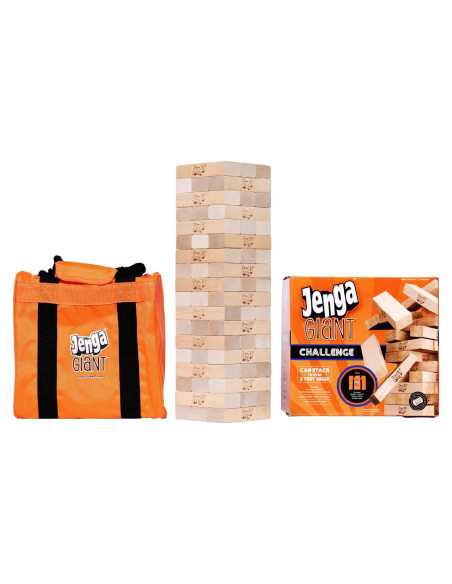 Jenga Gigante Edición Limitada - Juego de Apilamiento 54 Bloques