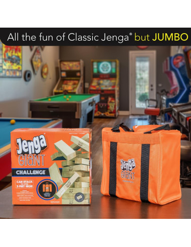 Jenga Gigante Edición Limitada - Juego de Apilamiento 54 Bloques