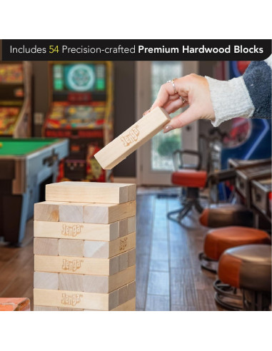 Jenga Gigante Edición Limitada - Juego de Apilamiento 54 Bloques