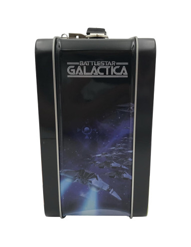 Tote de Lata Retro Fábrica Entretenimiento Battlestar Galactica