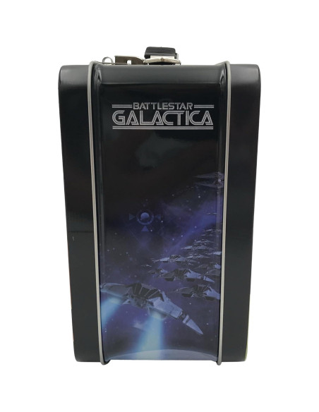 Tote de Lata Retro Fábrica Entretenimiento Battlestar Galactica