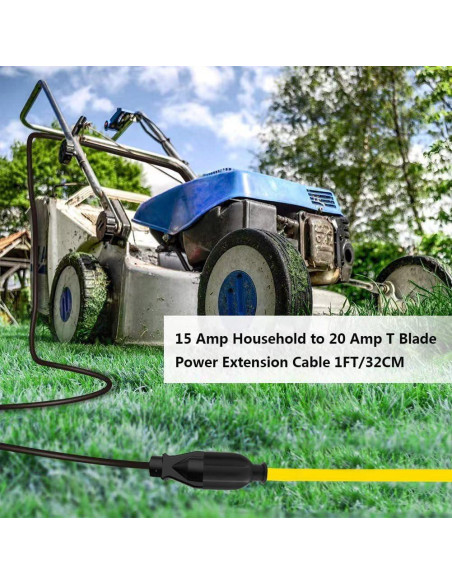 Adaptador de Enchufe AC 12AWG 15A a 20A Guoxu 32cm