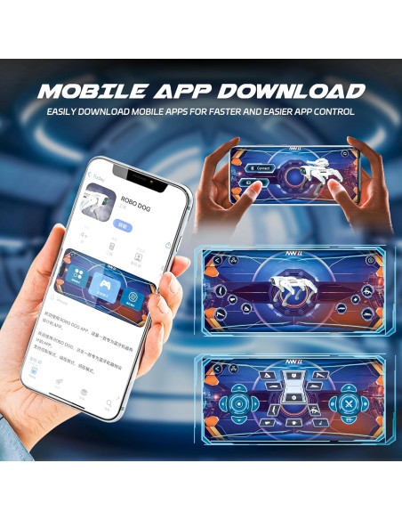 Perro Robot Inteligente SANCO 18013 - Control Remoto y APP