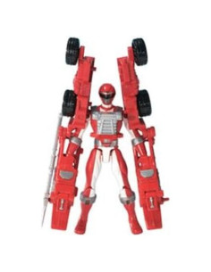 Figura Power Ranger Rojo Morph FX 12.7 cm Bandai