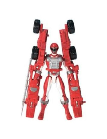 Figura Power Ranger Rojo Morph FX 12.7 cm Bandai