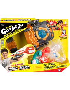 Mega Lanzador Heroes de Goo Jit Zu Meteor Madness con 3 Slingers 2