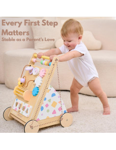 Andador de Madera Montessori Hangzhou 3.89 kg con Velocidad Ajustable 2