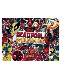 Rompecabezas 1000 Piezas Buffalo Games Marvel Deadpool Wolverine