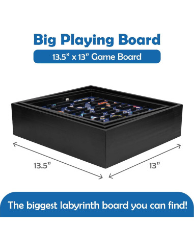 Juego de Laberinto de Madera Espacial STERLING 60 Puntos 32.4x29.2cm