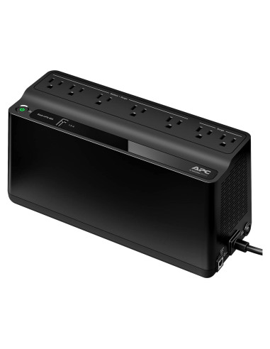 UPS APC BE600M1 600VA con Carga USB y 7 Salidas