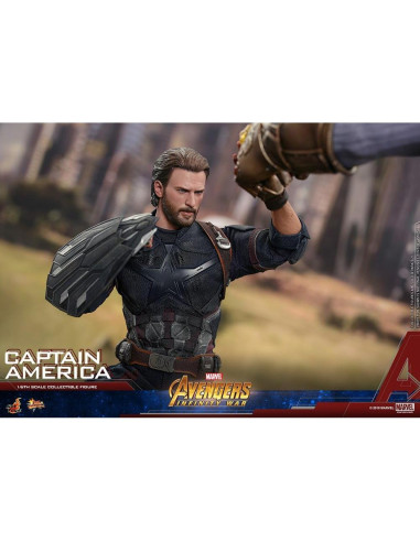 Figura de Acción Capitán América Hot Toys 1/6 Avengers Infinity War