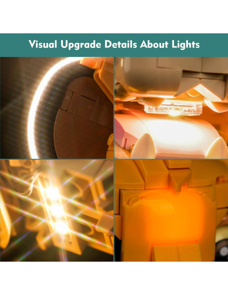 Kit de Luz LED LocoLee para LEGO 43247 Joven Simba El Rey León