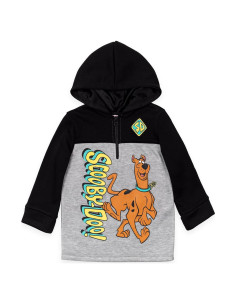 Sudadera con capucha Scooby-Doo para niños - Gris/Negro - 3T