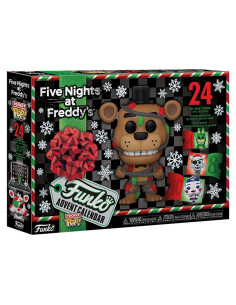 Calendario de Adviento Funko Pop! FNAF - 24 Mini Figuras Coleccionables