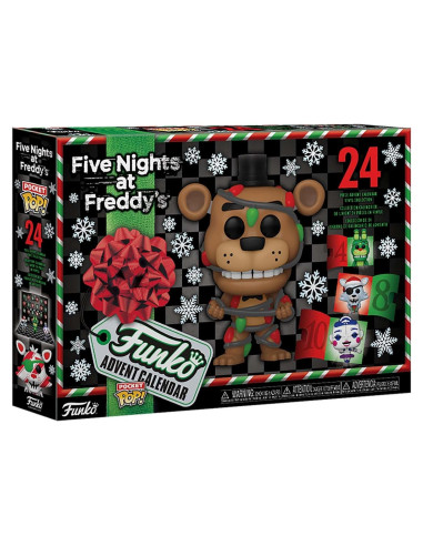 Calendario de Adviento Funko Pop! FNAF - 24 Mini Figuras Coleccionables