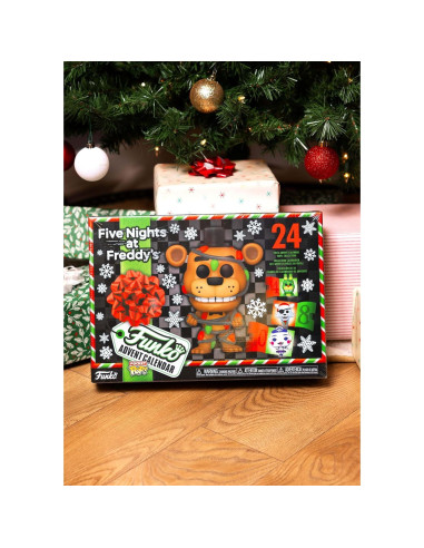 Calendario de Adviento Funko Pop! FNAF - 24 Mini Figuras Coleccionables
