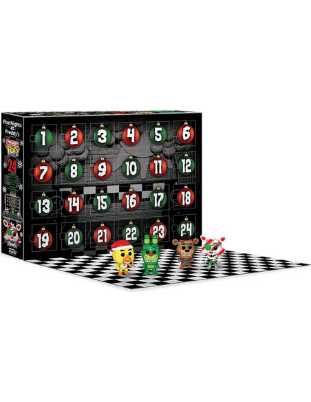Calendario de Adviento Funko Pop! FNAF - 24 Mini Figuras Coleccionables
