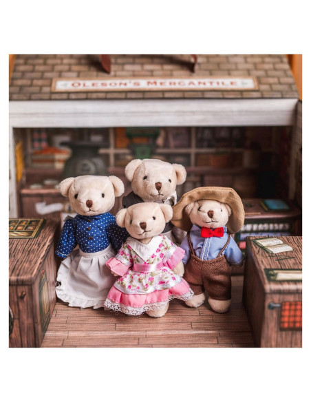 Juego de Casa en la Pradera Los Tesoros de la Reina 18 Piezas