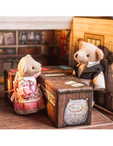 Juego de Casa en la Pradera Los Tesoros de la Reina 18 Piezas