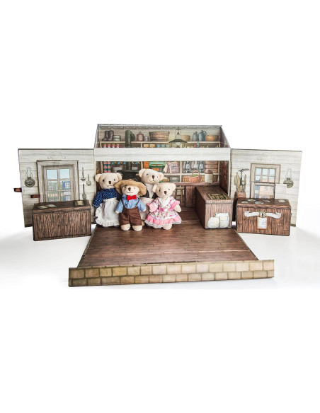 Juego de Casa en la Pradera Los Tesoros de la Reina 18 Piezas