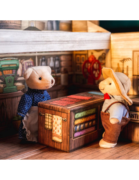 Juego de Casa en la Pradera Los Tesoros de la Reina 18 Piezas