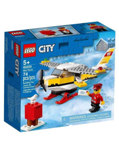LEGO City Avión de Correo 60250 - Juguete de Construcción (74 Piezas)