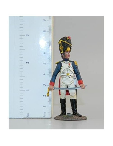 Figura de metal W. Britain Guardia Imperial Francesa 1815