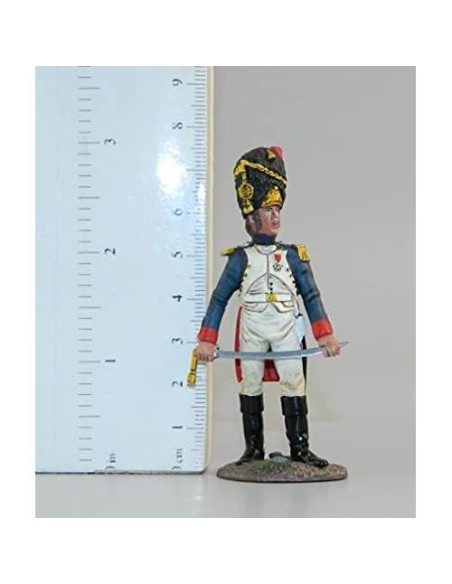 Figura de metal W. Britain Guardia Imperial Francesa 1815