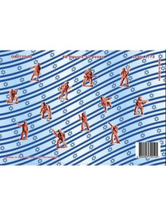 Figuras de Plástico Orion Ejército Moderno Israel 1/72 Set 48 2