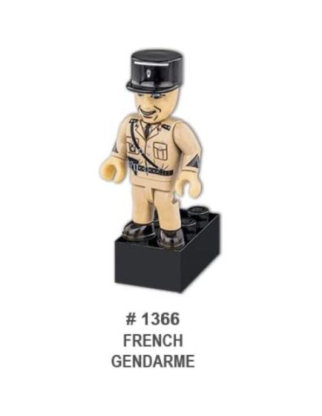 Llavero Militar Cobi Gendarme Francés WWII 5.1 cm