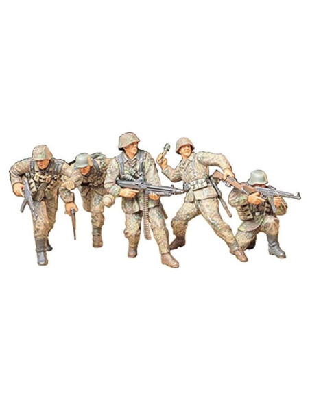 Kit de Modelo Tamiya Infantería Alemana WWII 1/35 - 5 Figuras