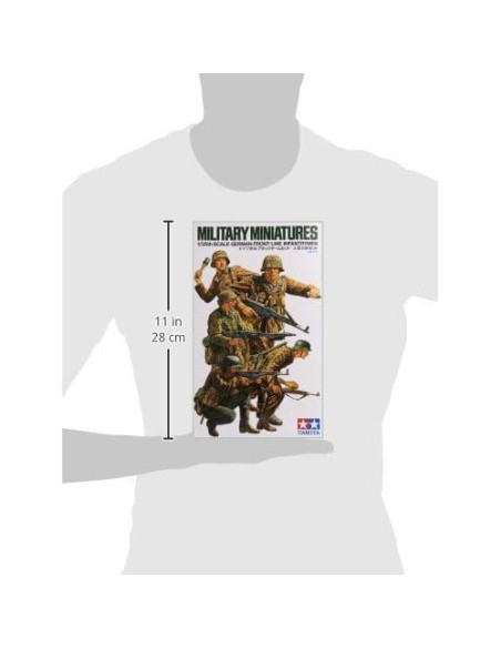 Kit de Modelo Tamiya Infantería Alemana WWII 1/35 - 5 Figuras
