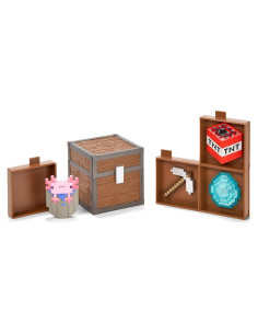 Cofre de Inventario Minecraft - La Colección Noble - 10.2 cm
