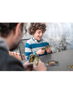 Juego de Cartas UNO Minecraft + Espada y Pico de Diamante Mattel 2