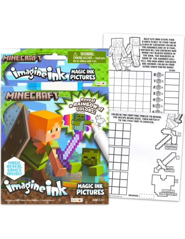 Conjunto de 6 Libros para Colorear Imagine Ink Bendon